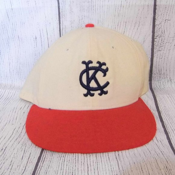 Kansas City Athletics Cooperstown Roman Vintage Baseball Hat Size 7 3/8 - Picture 1 of 8